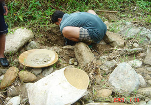 老撾、柬埔寨淘沙金